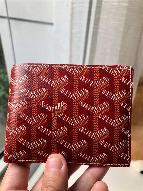 goyard pocket wallet|goyard wallets for men.